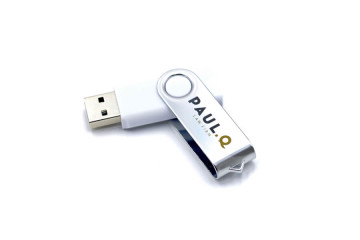 USB kľúč s tampónovou potlačou