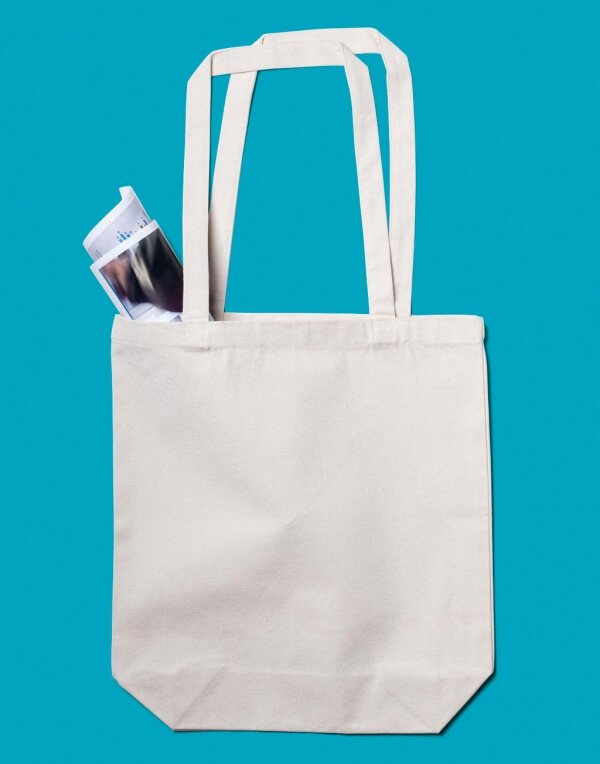 Canvas Cotton Bag LH with Gusset