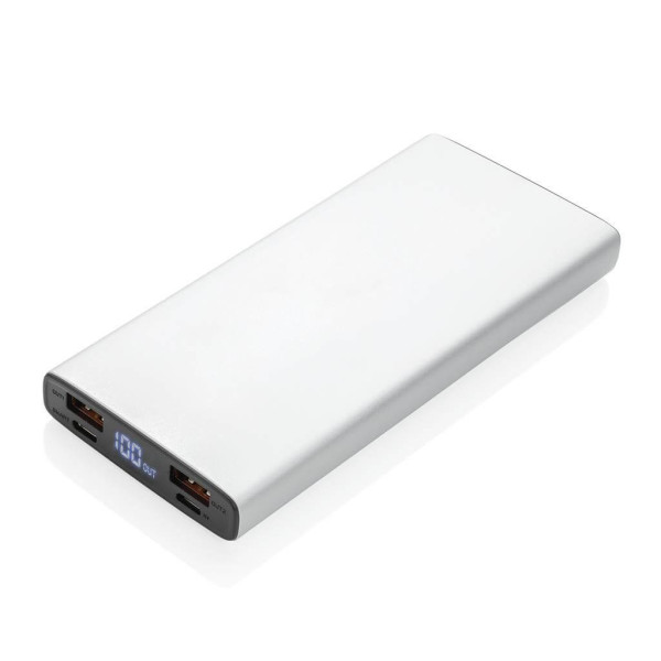 Hliníková 18W PD powerbanka 10 000 mAh