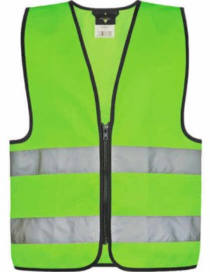 Safety Vest for Kids with Zipper EN1150 - Reklamnepredmety