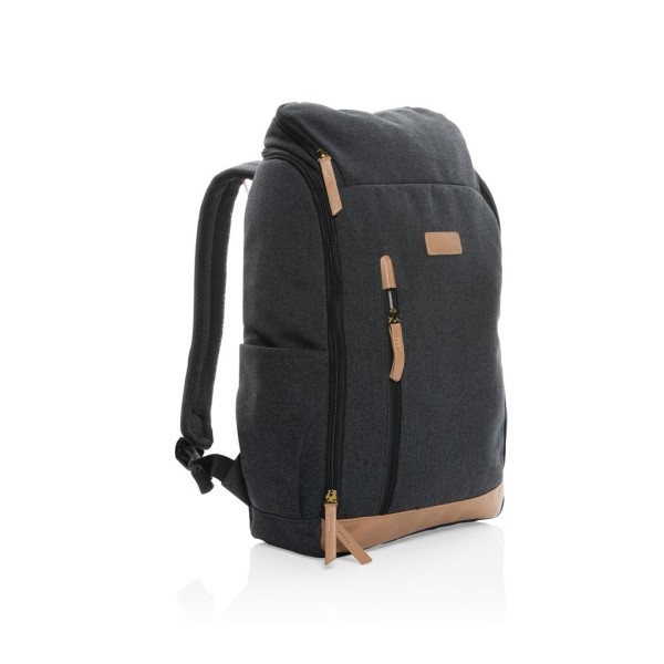 Batoh na 15" notebook Impact z 16 oz. recykl. canvas AWARE™,