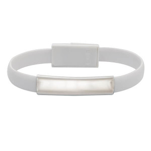 BRACELET náramek s USB,  světle modrá - Reklamnepredmety