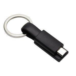 HOOK UP přívěsek s USB,  bílá - Reklamnepredmety