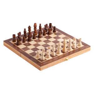 CHESS šachy, hnědá - Reklamnepredmety