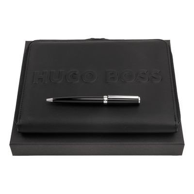 Set HUGO BOSS (guľôčkové pero Gear Icon & konferenčný obal A5)