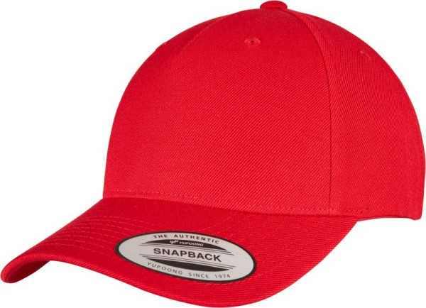 5 panelová snapback čiapka