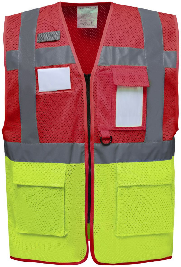 Hi-Vis sieťovaná bezpečnostná vesta Yoko | HVW820