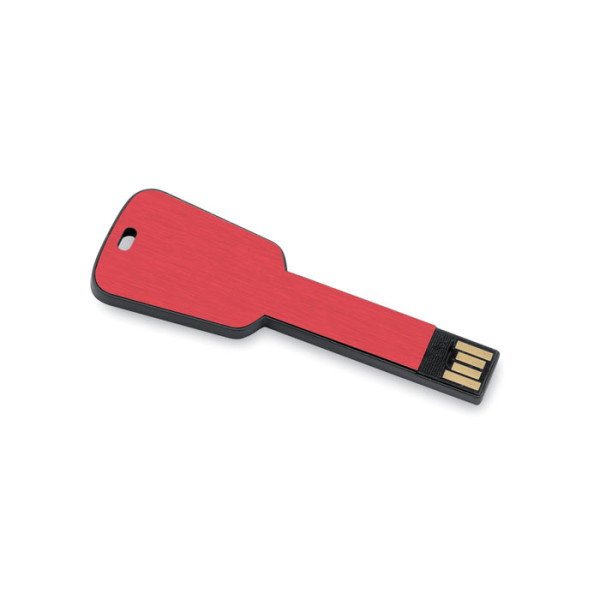 USB flash disk v tvare kľúča s potlačou alebo gravírovaním v cene