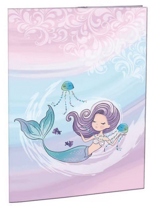 Dosky na abecedu Sleepy Mermaid