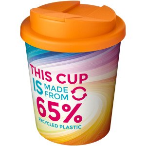 Hrnček s tepelnou izoláciou Brite-Americano Espresso Eco odolný voči rozliatiu, 250 ml - Reklamnepredmety