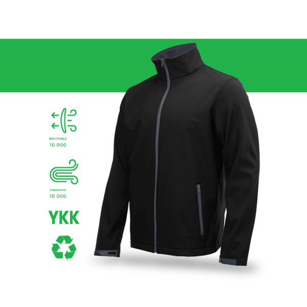 Pánska bunda ECO SOFTSHELL