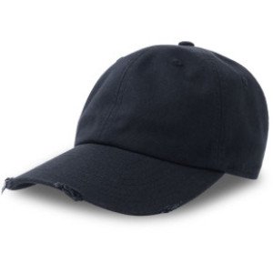 6 panelová baseballová šiltovka Dad Hat Destroyed-S - Reklamnepredmety