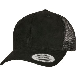 6 panelová Trucker šiltovka "Suede"