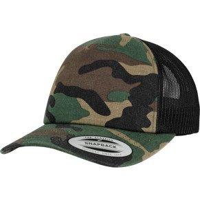 5 panelová Trucker šiltovka "Camo" 6606C/CA