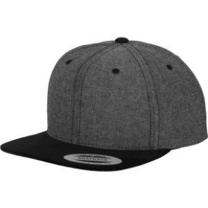 6 panelová Snapback šiltovka "Suede" 6089SU/CH - Reklamnepredmety