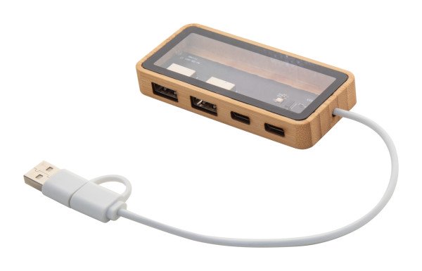 SeHub transparentný USB hub