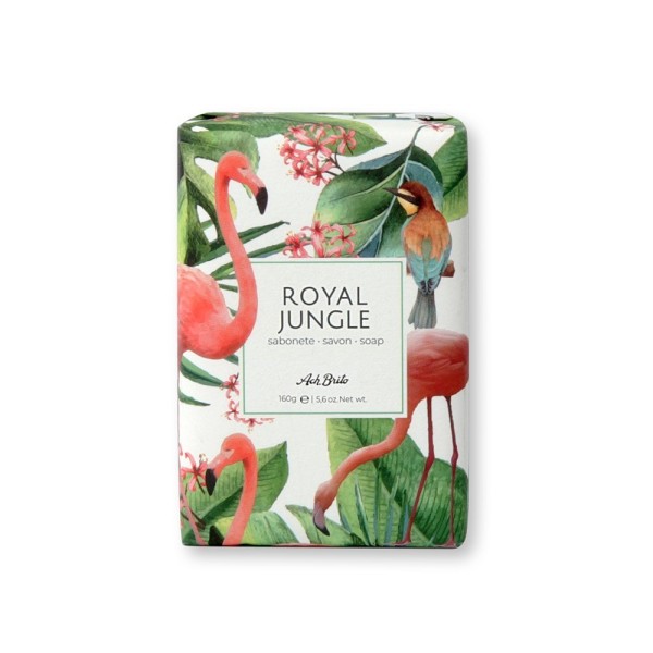 ROYAL JUNGLE. Mydlá obohatené o zelený íl (160g)