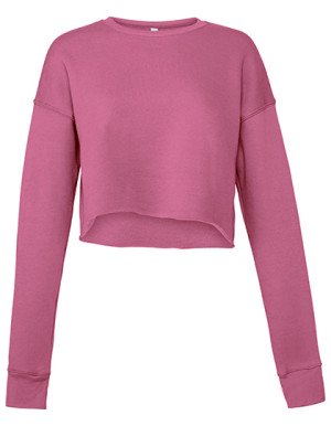 Dámska mikina Cropped Crew Fleece - Reklamnepredmety