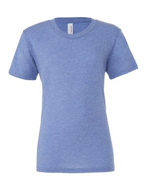 Tričko Unisex Triblend Crew Neck T-Shirt - Reklamnepredmety