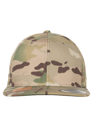 Klasická šiltovka Snapback Multicam - Reklamnepredmety