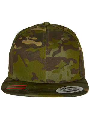 Klasická šiltovka Snapback Multicam - Reklamnepredmety