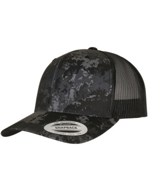 Šiltovka YP Classics® Veil Camo™ Retro Trucker - Reklamnepredmety