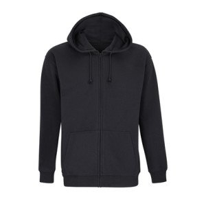 Unisex mikina s kapucňou na zips - Reklamnepredmety