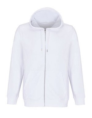 Unisex mikina s kapucňou na zips Calipso - Reklamnepredmety