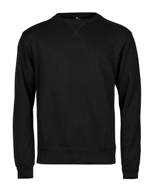 Mikina z rebrovaného interlocku Crew Neck - Reklamnepredmety