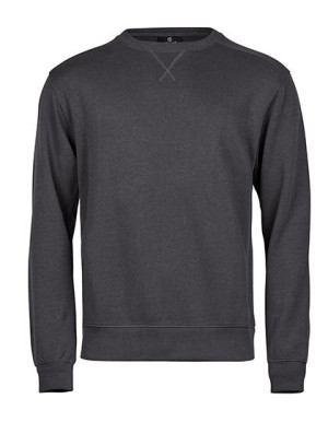 Mikina z rebrovaného interlocku Crew Neck - Reklamnepredmety