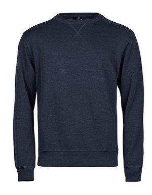 Mikina z rebrovaného interlocku Crew Neck - Reklamnepredmety