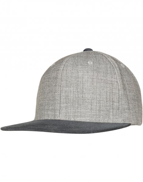 Melange Velour Snapback šiltovka