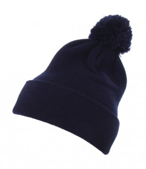 Cuffed Pom Pom Knit Beanie čiapka - Reklamnepredmety