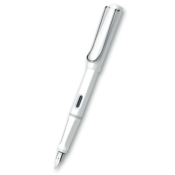 Lamy Safari Shiny White plniace pero