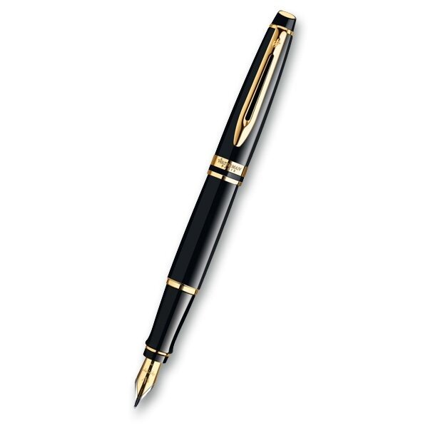 Waterman Expert Black Lacquer GT plniace pero