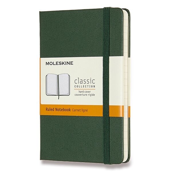 Zápisník Moleskine - tvrdé dosky S, linajkový