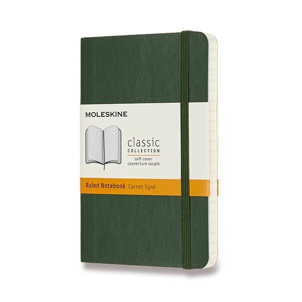 Zápisník Moleskine - mäkké dosky S, linajkový