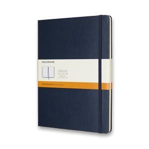 Zápisník Moleskine - tvrdé desky XL, linkovaný - Reklamnepredmety