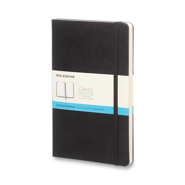 Zápisník Moleskine - tvrdé dosky L, bodkovaný