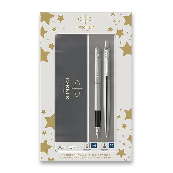 Parker Jotter Stainless Steel CT sada guľôčkové pero a plniace pero