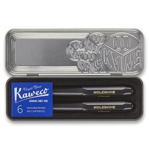 Súprava guľôčkové pero a plniace pero Moleskine Kaweco - Reklamnepredmety