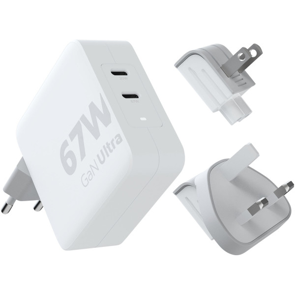 Cestovná nabíjačka Xtorm XVC2067 GaN Ultra 67 W s káblom USB-C PD 100 W