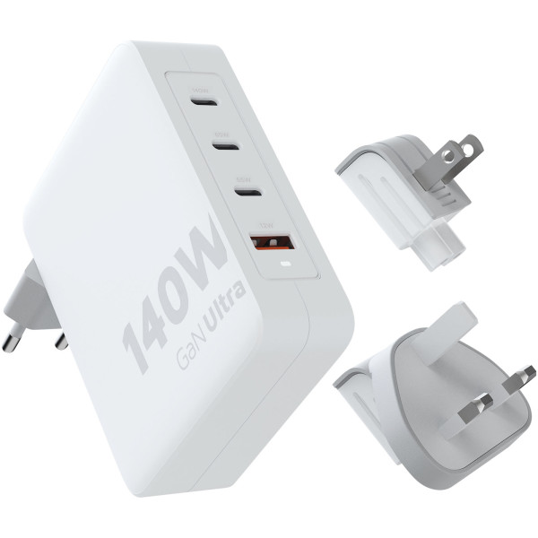 Cestovná nabíjačka Xtorm XVC2140 GaN Ultra 140 W s káblom USB-C PD 240 W