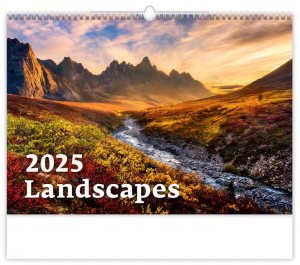 Nástenný kalendár Landscapes - Reklamnepredmety