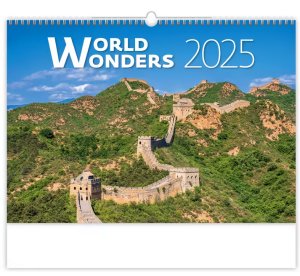 Nástenný kalendár World Wonders - Reklamnepredmety