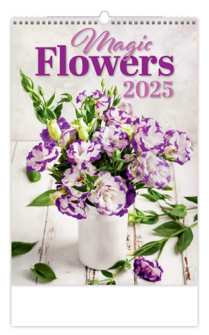 Nástenný kalendár Magic Flowers - Reklamnepredmety