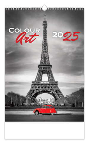 Nástenný kalendár Colour Art - Reklamnepredmety