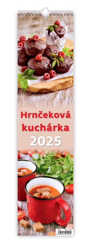 Nástenný kalendár Hrnčeková kuchárka – viazanka - Reklamnepredmety