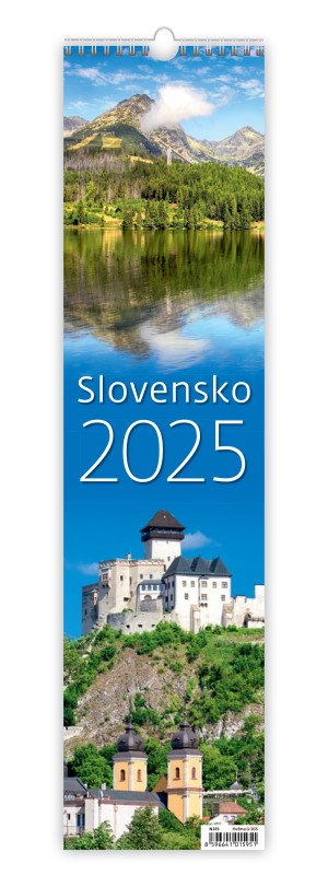Nástenný kalendár Slovensko – viazanka - Reklamnepredmety