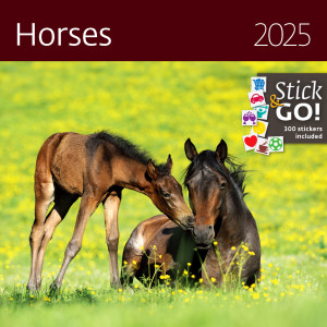 Nástenný kalendár Horses - Reklamnepredmety